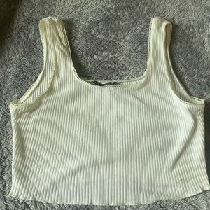 White crop top from shein